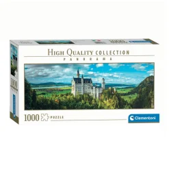 Panoramapuzzel Slot Neuschwanstein, 1000st.-Clementoni Discount