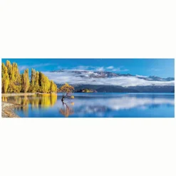 Clementoni Panoramapuzzel Wanaka's Gouden Weerspiegelingen, 1000st. New