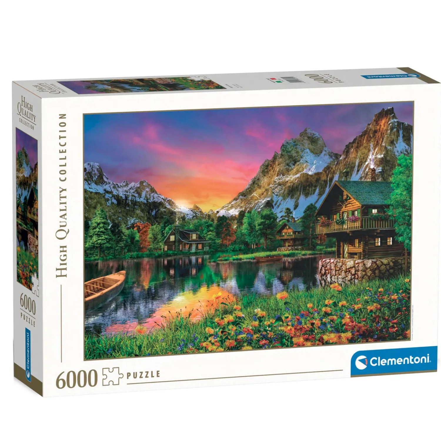 Clementoni Puzzel Alpine Lake, 6000st. Best