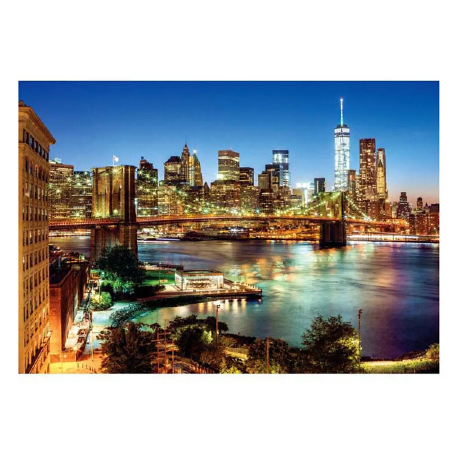 Puzzel Brooklyn Bridge Lights, 6000st.>Clementoni Hot