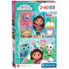 Puzzel Gabby's Poppenhuis, 2x60st.>Clementoni New