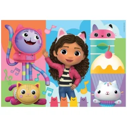 Puzzel Gabby's Poppenhuis, 2x60st.>Clementoni New