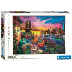 Clementoni Puzzel Manhattan Balcony Sunset, 3000st. Best