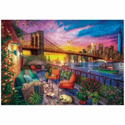 Clementoni Puzzel Manhattan Balcony Sunset, 3000st. Best