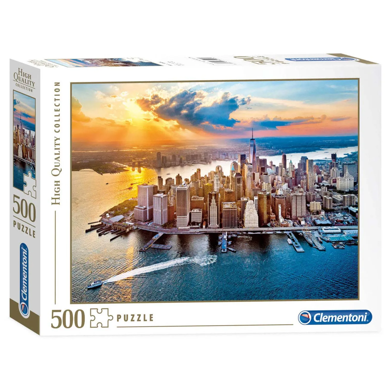Puzzel New York, 500st.-Clementoni Best