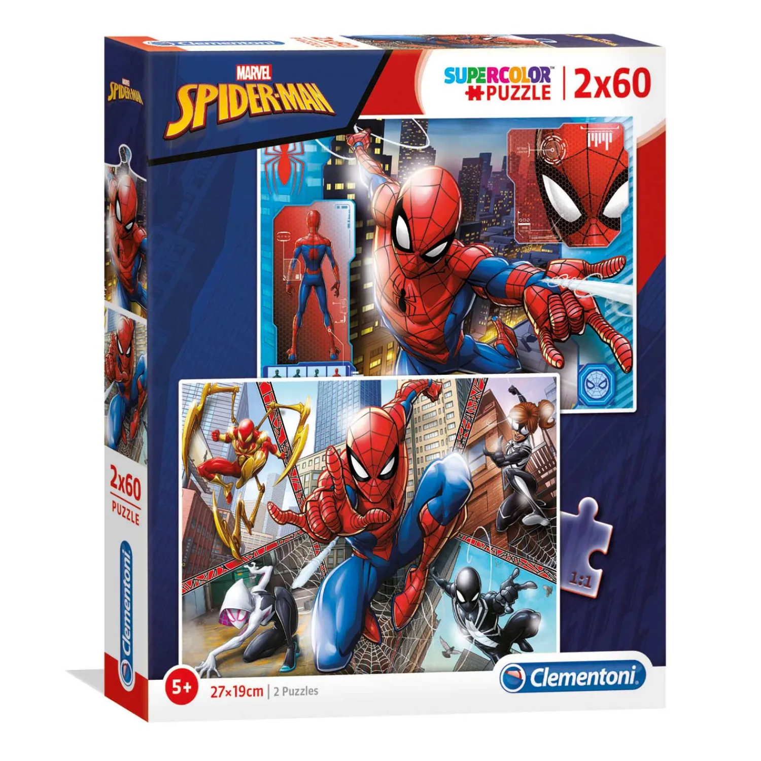 Puzzel Spiderman, 2x60st.-Clementoni Online
