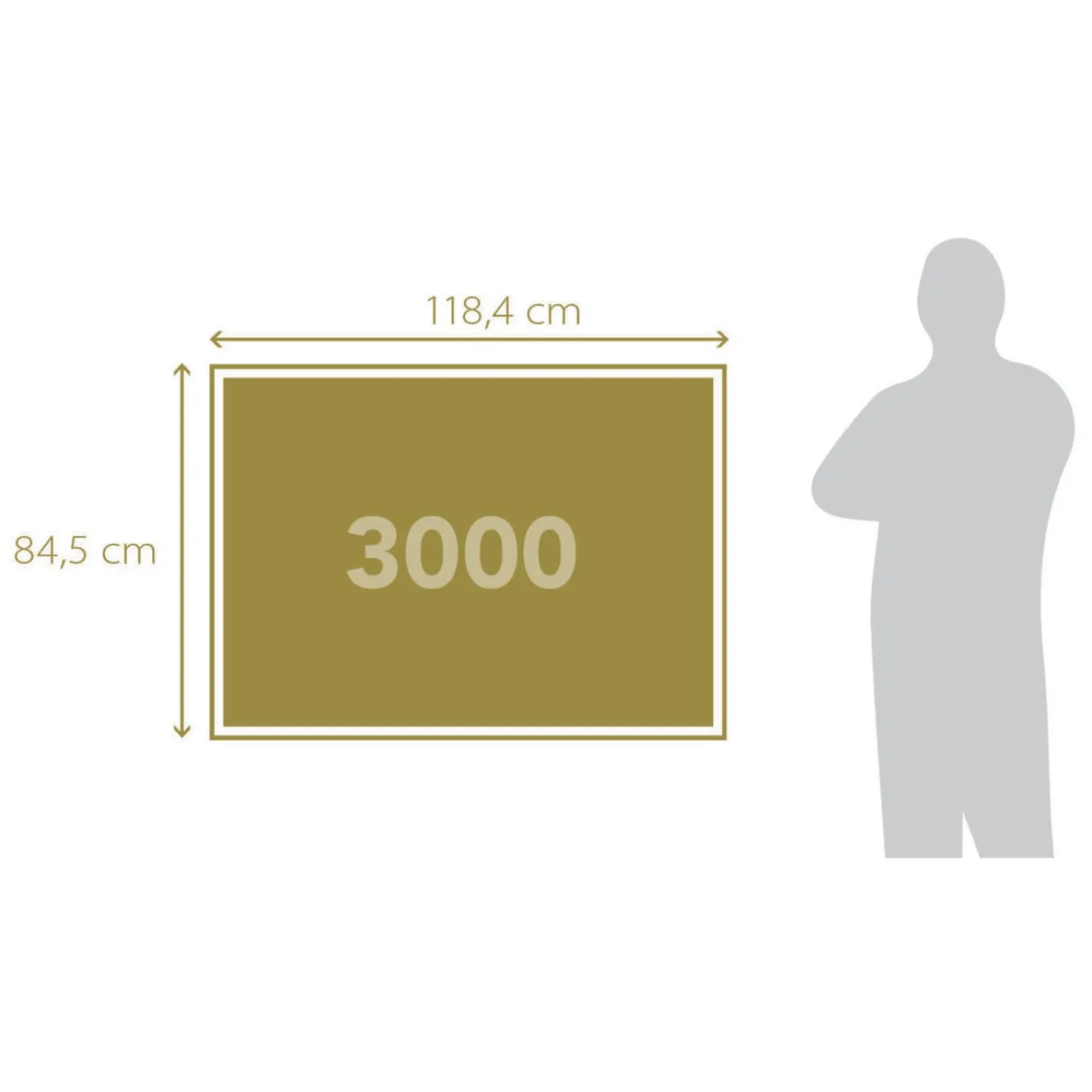 Puzzel Terrace on Lake, 3000st.-Clementoni Sale