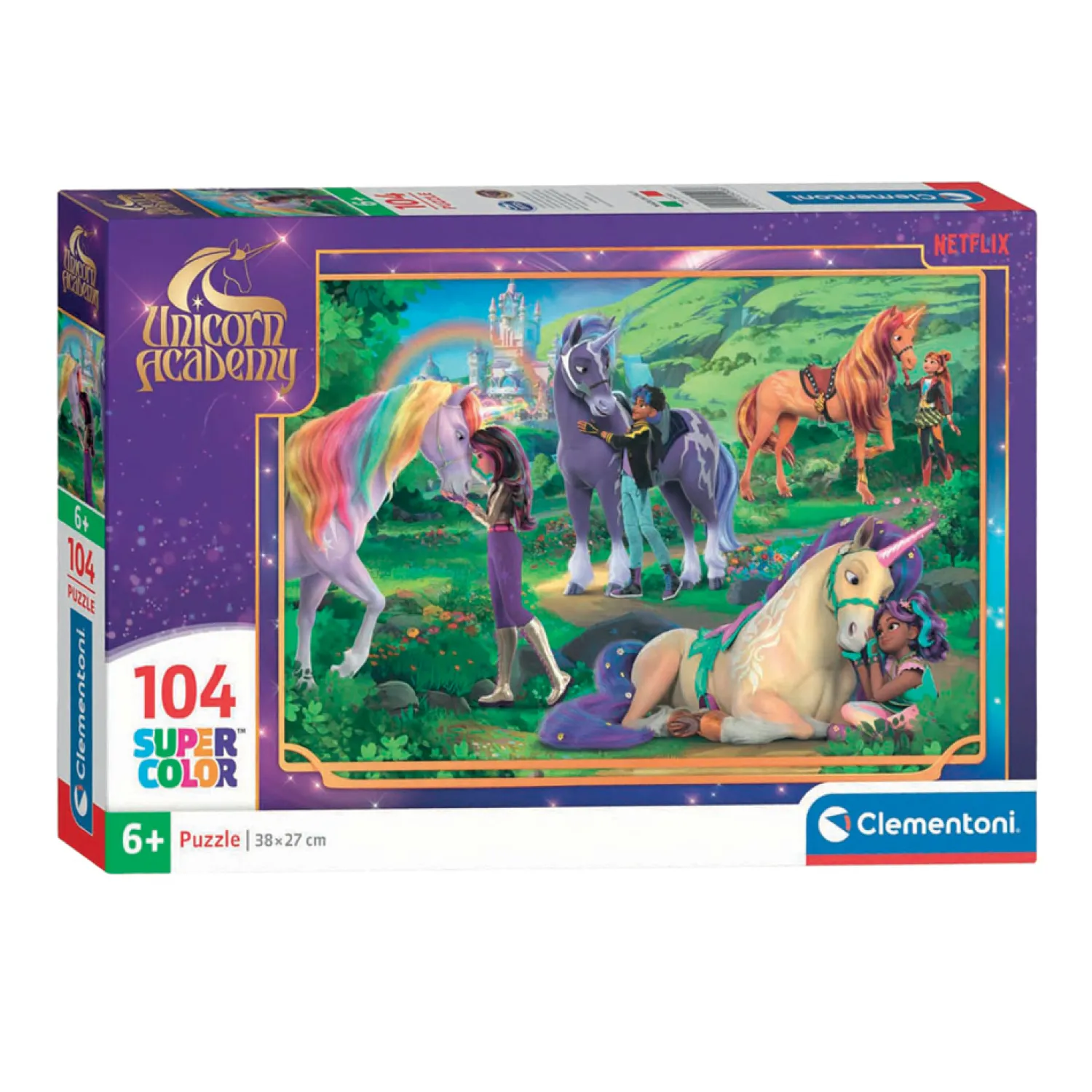 Puzzel Unicorn Academy - 104dlg.-Clementoni Online