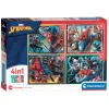 Puzzels Marvel Spiderman, 4in1>Clementoni