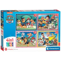 Puzzels PAW Patrol, 4in1>Clementoni Sale