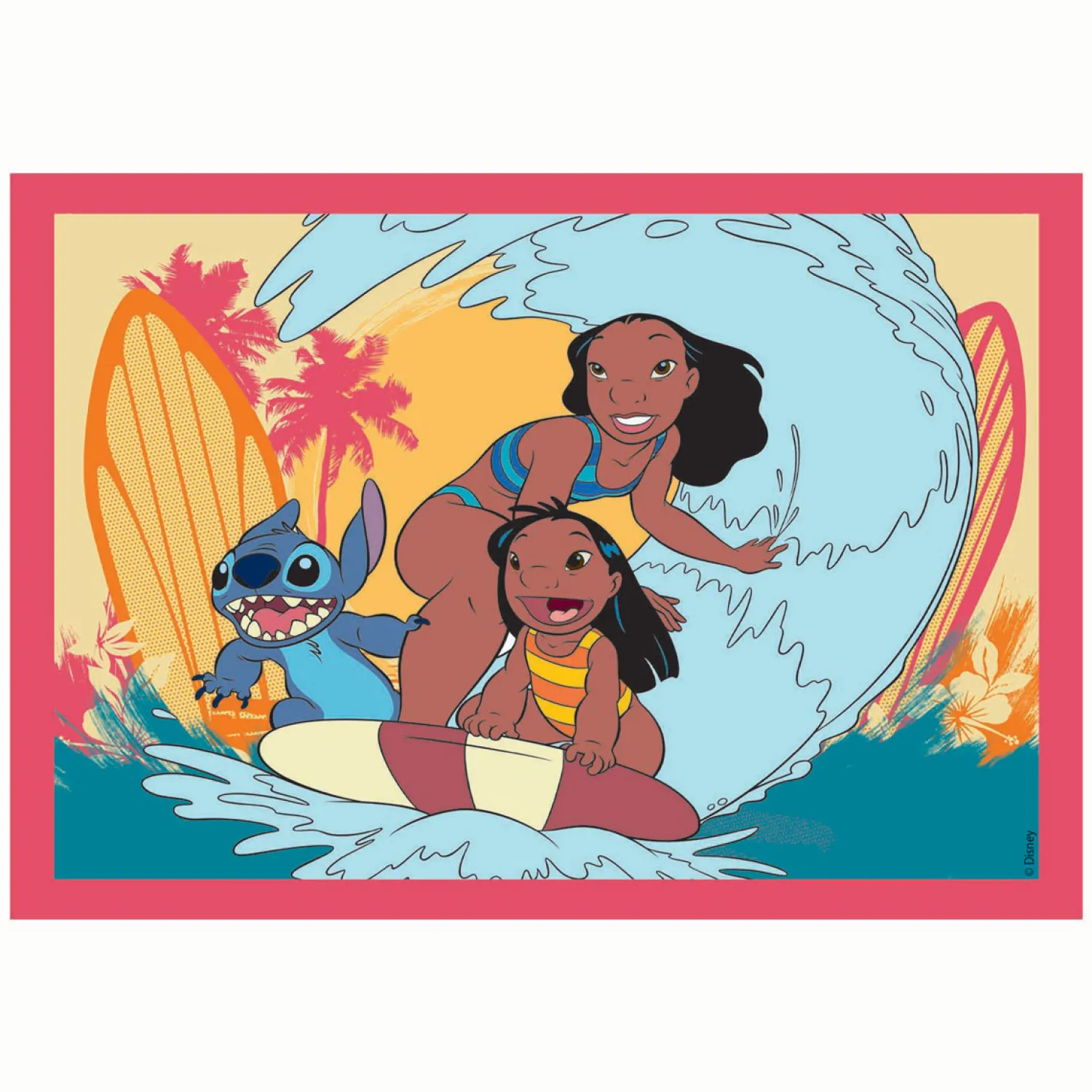 Clementoni Super Color Legpuzzel 4in1 Stitch Best