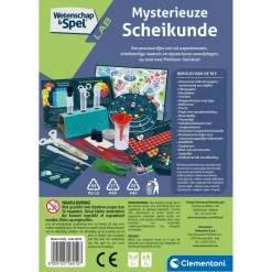 Clementoni Wetenschap & Spel - Mysterieuze Scheikunde New