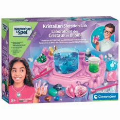 Clementoni Wetenschap & Spel Kristallen Sieraden Lab New