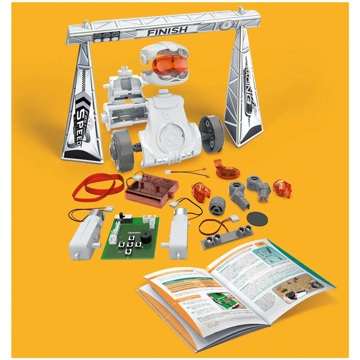 Wetenschap & Spel Maak je Eigen Robot>Clementoni Online