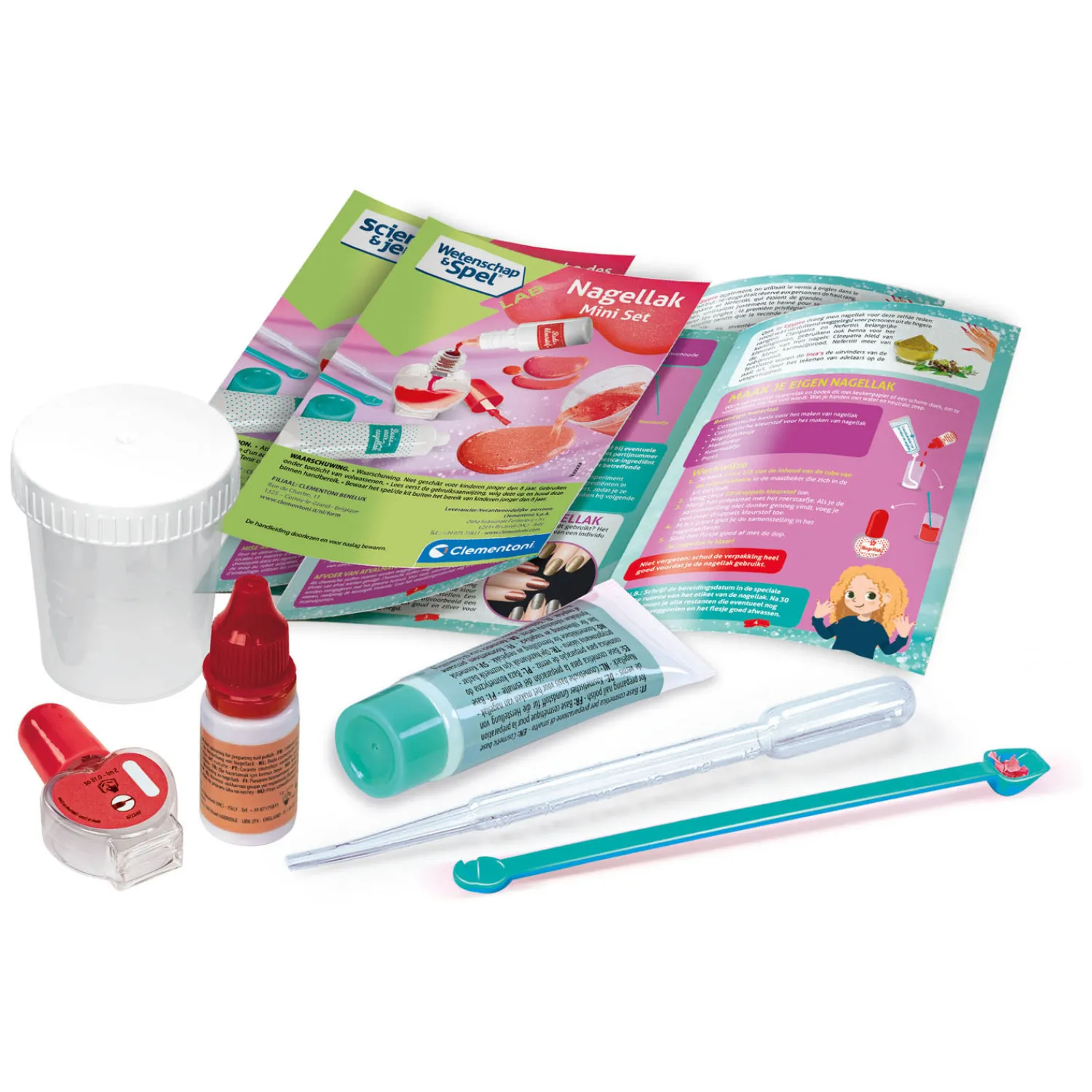 Clementoni Wetenschap en Spel - Mini Nagellakset Outlet