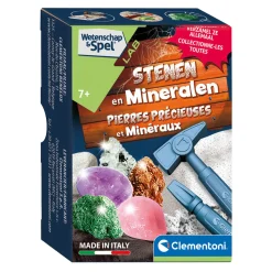 Wetenschap en Spel - Op Zoek Naar Stenen en Mineralen-Clementoni New