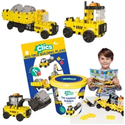 Clics Bouwblokken Werkvoertuigen in Emmer - 123dlg. New