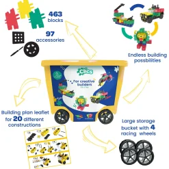 Rolbox Bouwblokken, 20in1-Clics Online