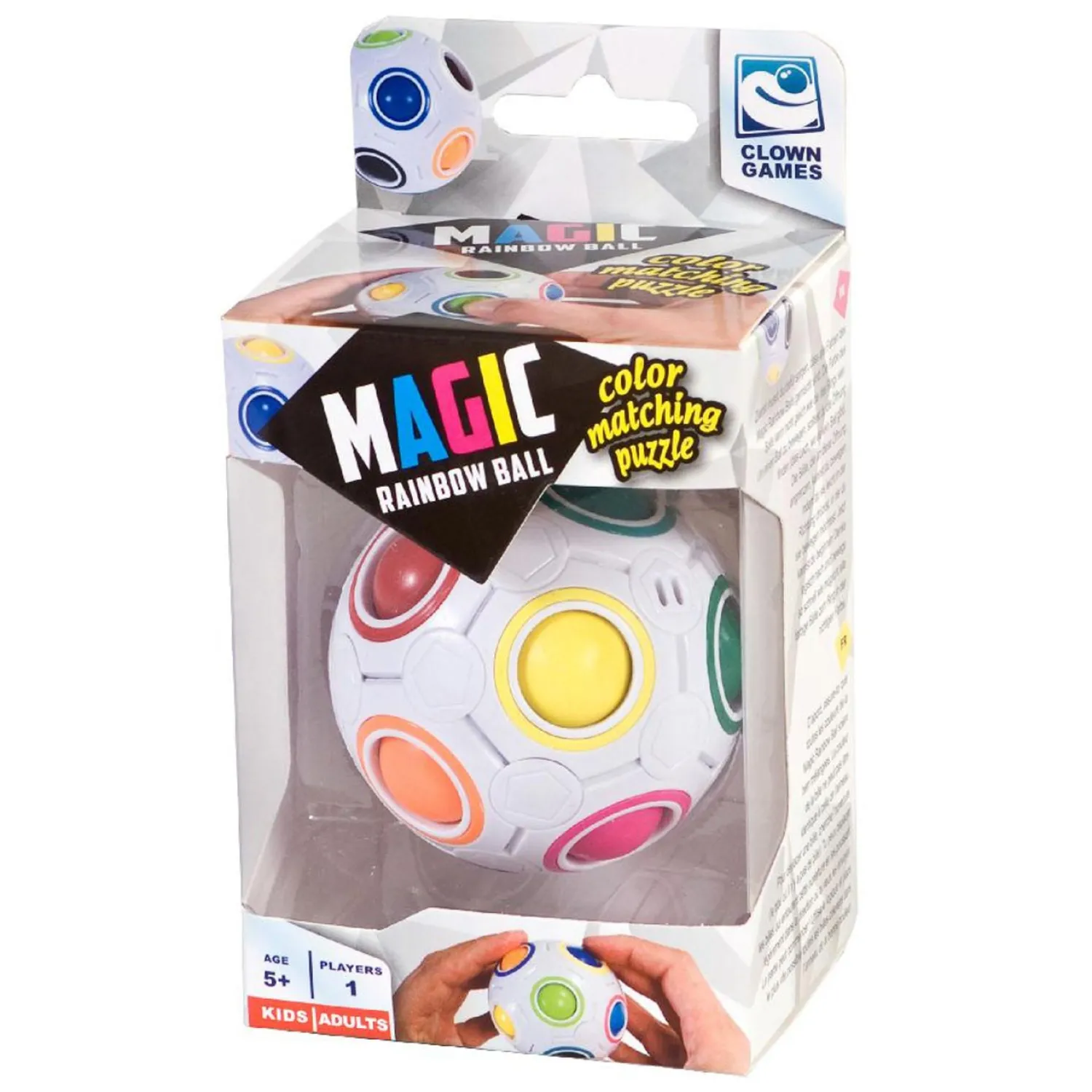 Clown Magic Puzzel Rainbow Ball>Clown Games Best