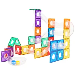 Knikkerbaan Magnetisch Bouwspeelgoed, 100dlg.-Coblo Clearance