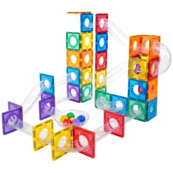 Knikkerbaan Magnetisch Bouwspeelgoed, 100dlg.-Coblo Clearance