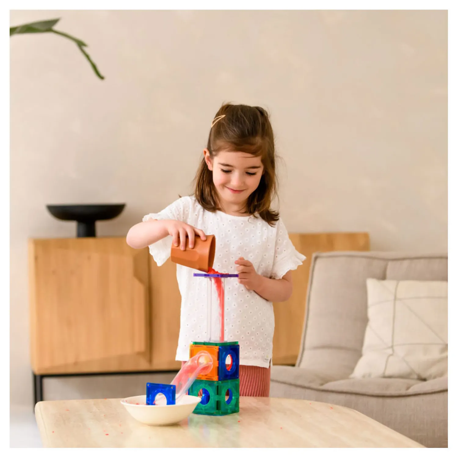 Knikkerbaan Uitbreidingsset Magnetisch Bouwspeelgoed, 35dlg.>Coblo Sale