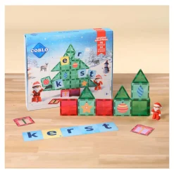 Magnetisch Bouwspeelgoed Adventskalender, 72dlg.><noscript><img width=