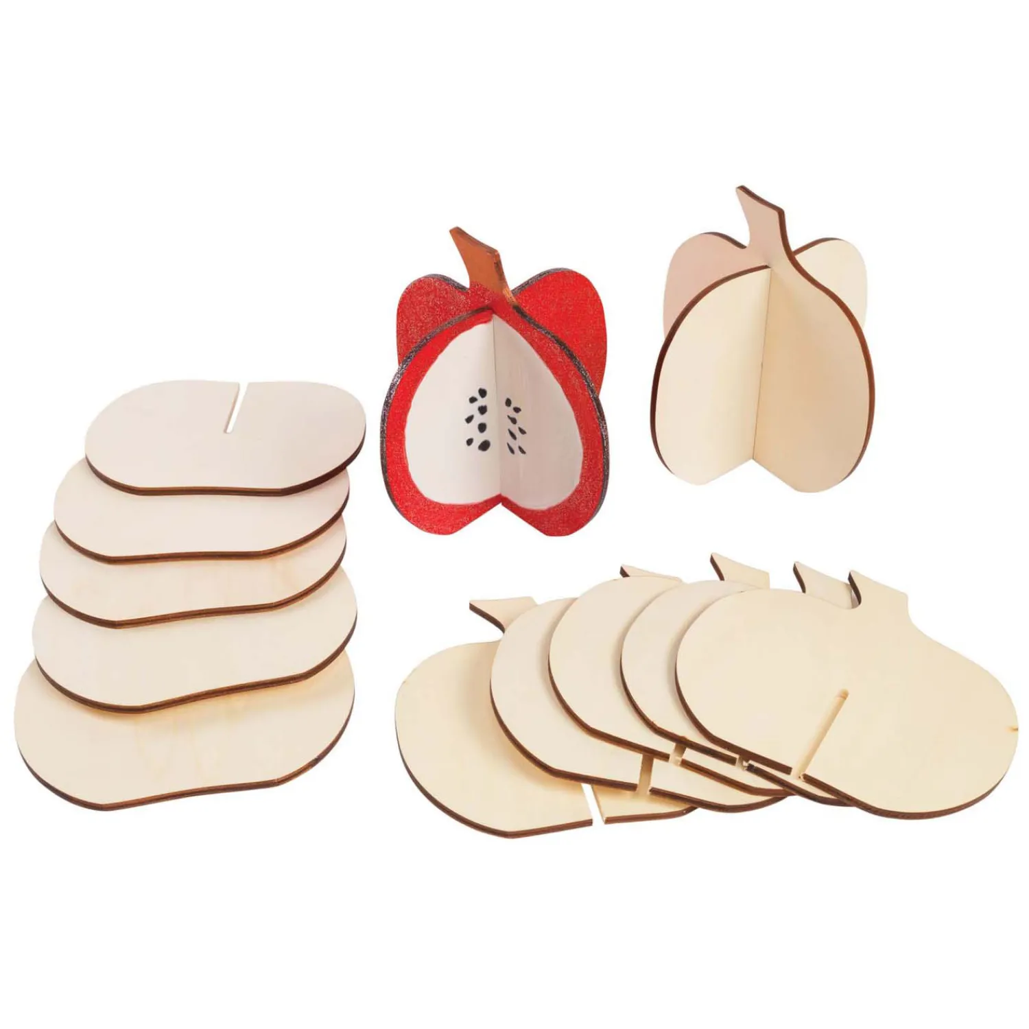 Colorations - Bouw Je Eigen 3D Houten Pompoen, 6dlg. Online