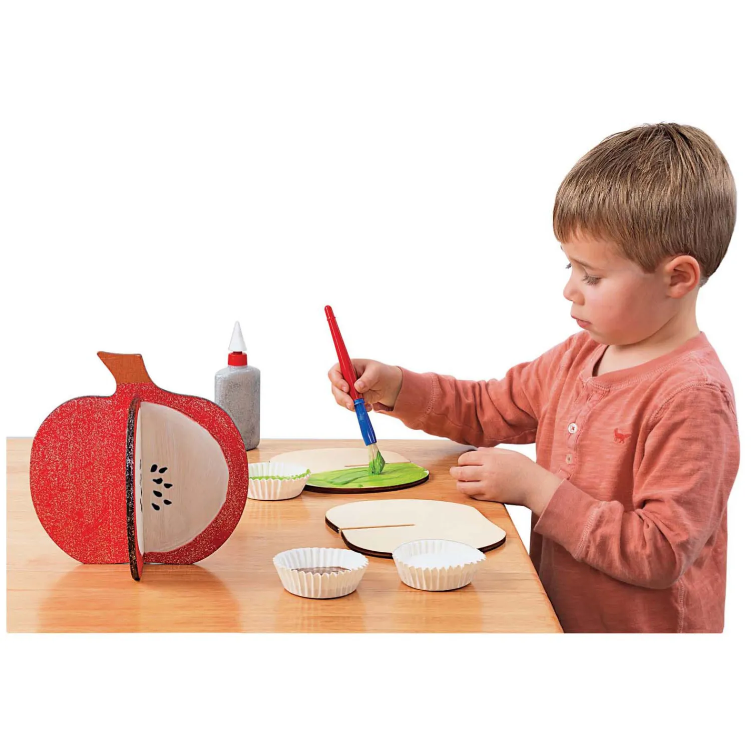 Colorations - Bouw Je Eigen 3D Houten Pompoen, 6dlg. Online