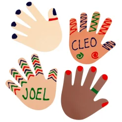 Colorations - Colours Like Me Handen, Set van 24 (4 Kleuren) Discount