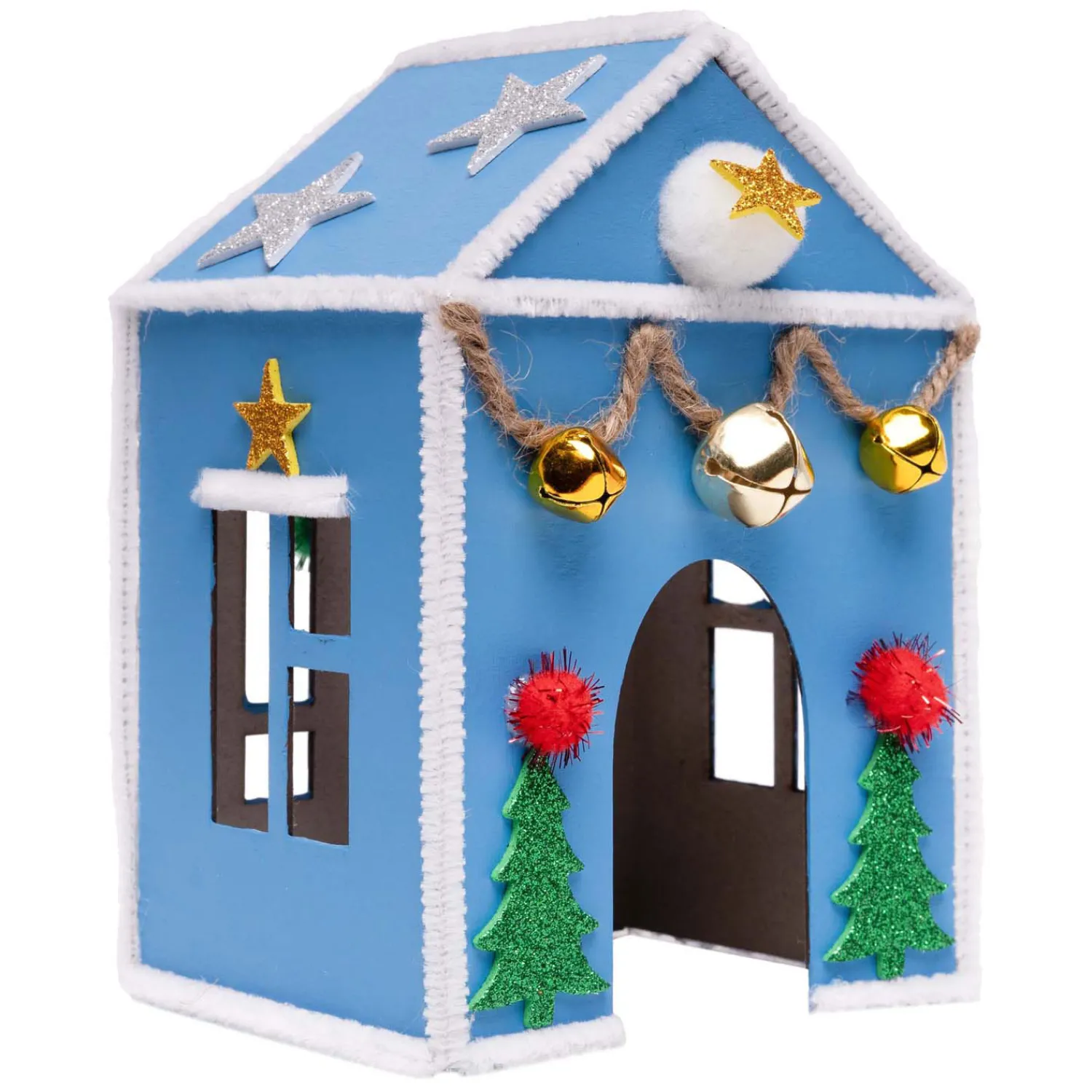 - DYO Kartonnen Huisjes, 6st.>Colorations Hot