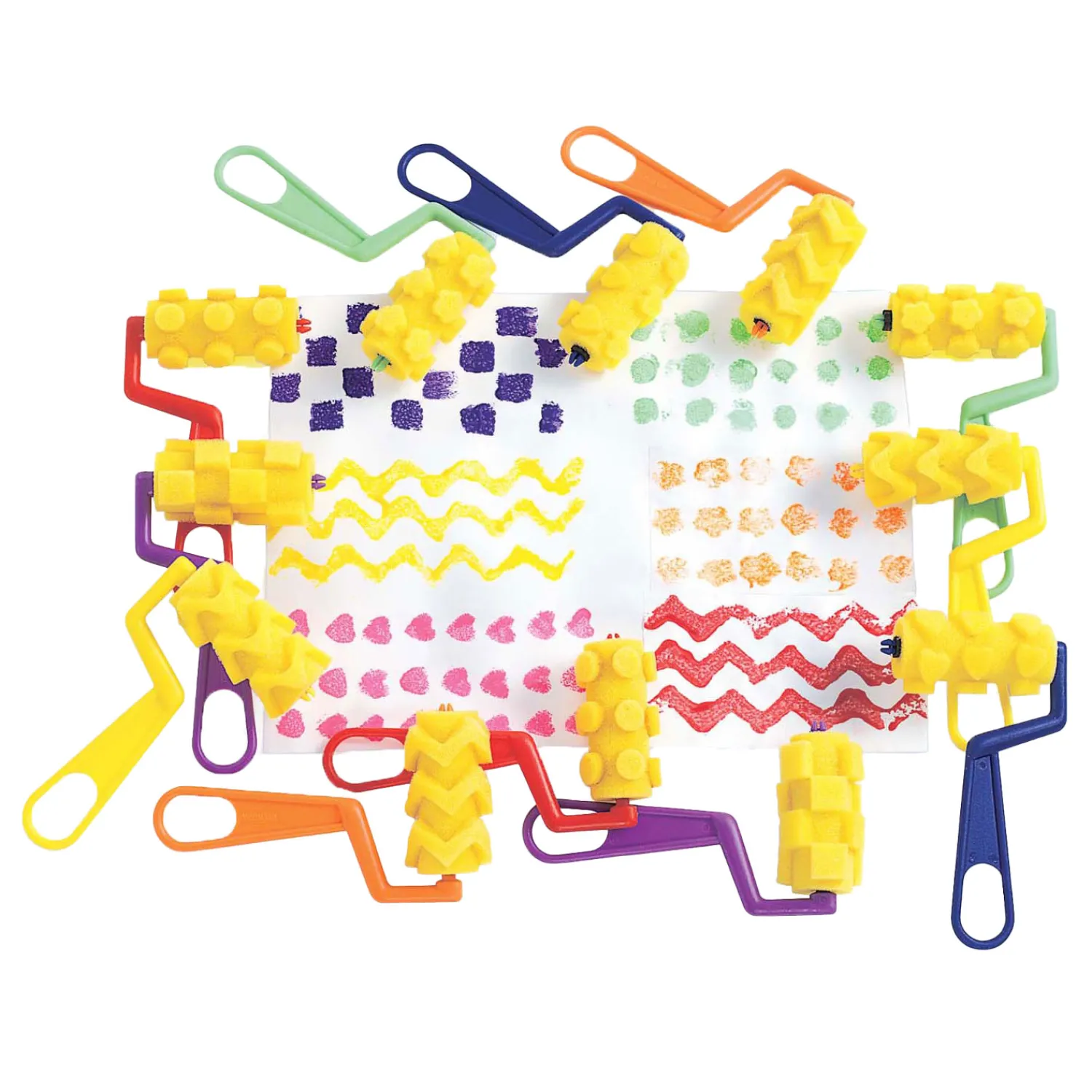 Colorations - Foamrollers - Verfpatronen, 12dlg. Outlet