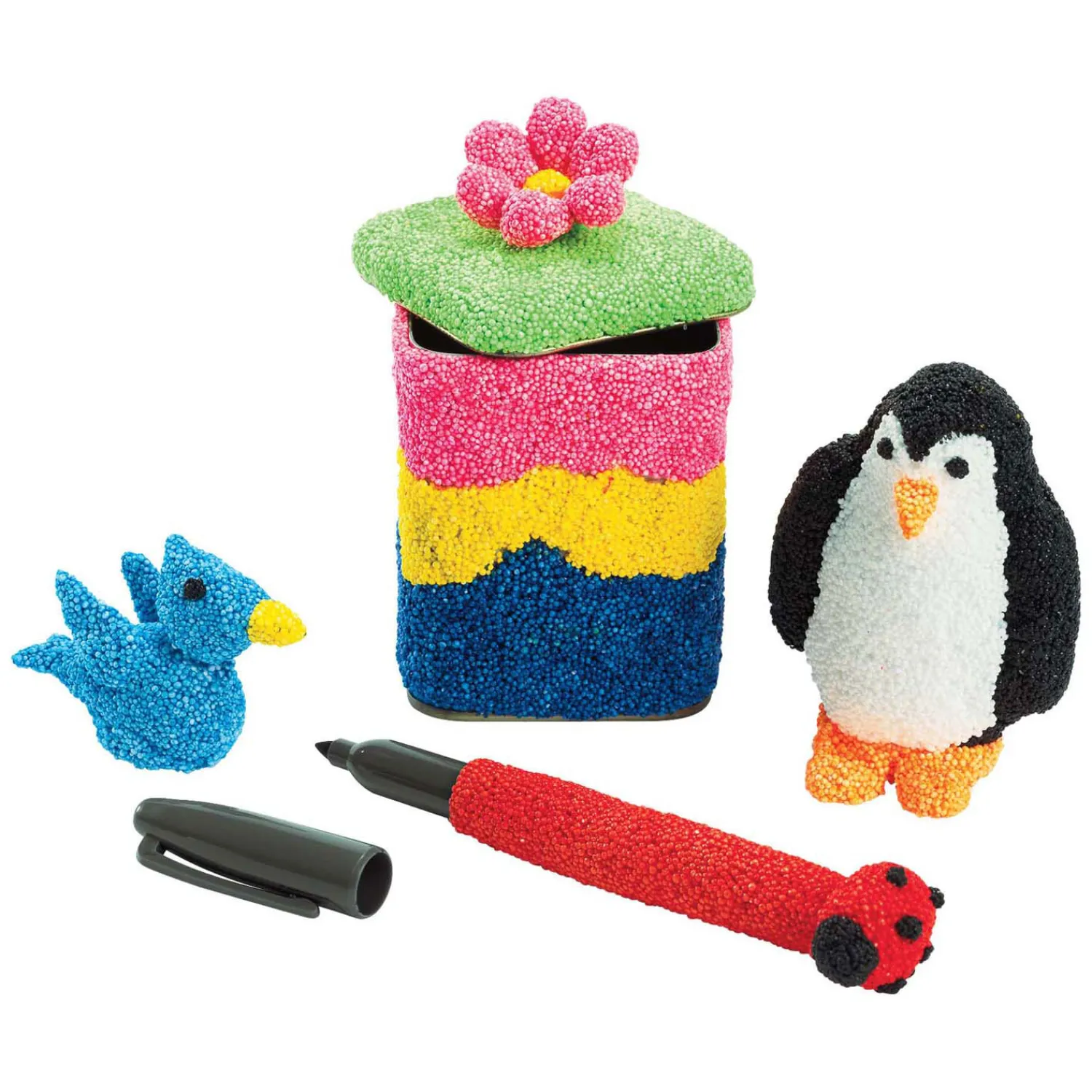 Colorations - Gekleurde Foam Klei, 12st. Discount