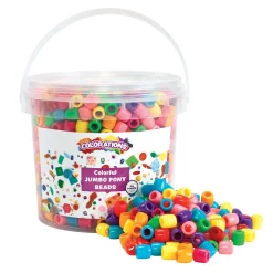 Colorations - Gekleurde Grote Rijgkralen in Emmer, 680 gram Discount