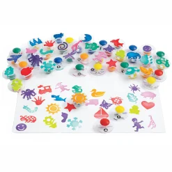 Colorations - Gemakkelijke Grip Stempels Megaset, 50st. Hot