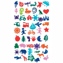 Colorations - Gemakkelijke Grip Stempels Megaset, 50st. Hot