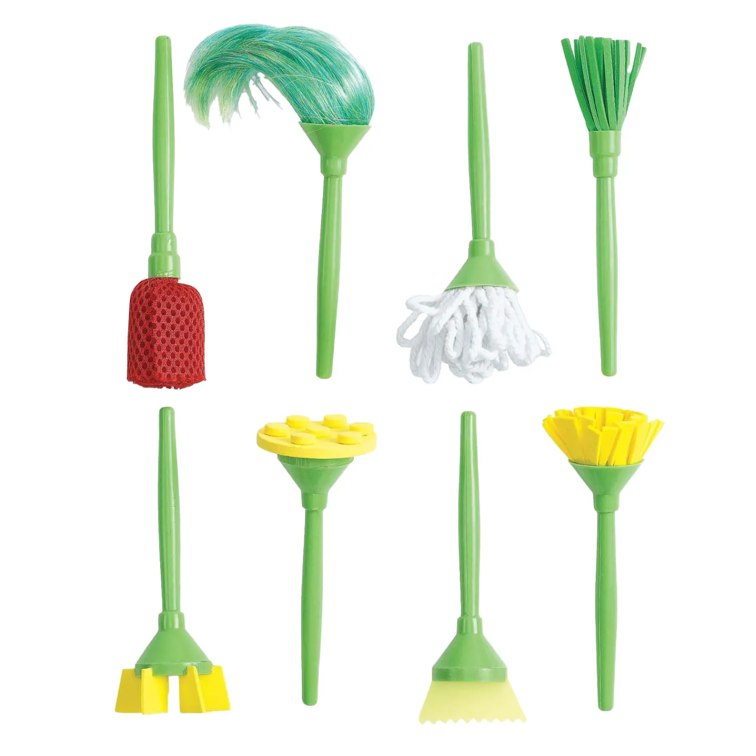 Colorations - Grappige Verfkwasten, 8dlg. Online