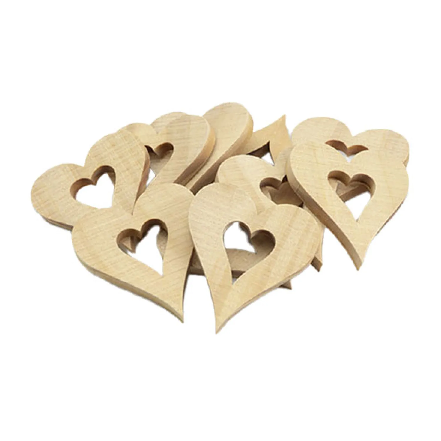 - Houten Hartversieringen Groot, 20st.>Colorations Online