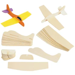 - Houten Modelvliegtuigen Maken, Set van 12-Colorations Clearance