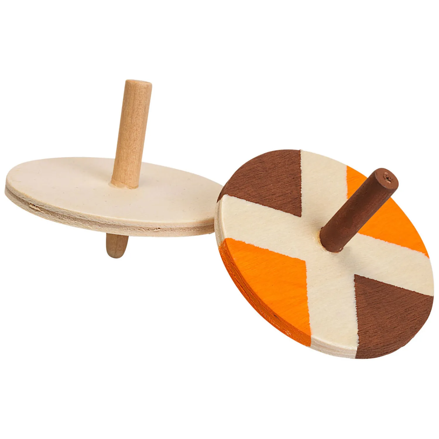 Colorations - Houten Tollen, Set of 24 Hot