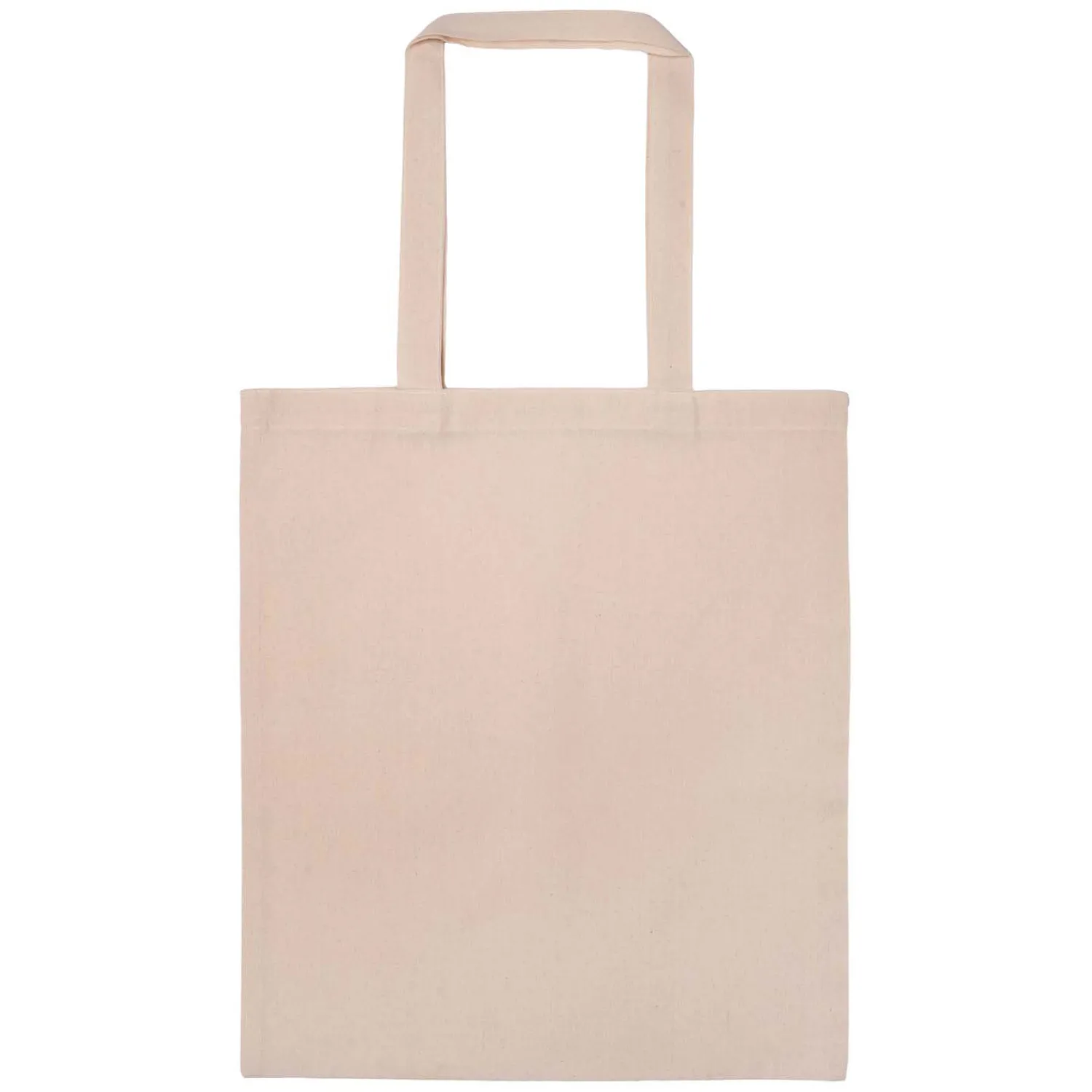 - Katoenen Totebag met 80 cm Handvat - 38 x 42 cm, 5st.>Colorations New