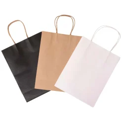 Colorations - Knutselpapieren Zakjes - 3 Kleuren 24,5 x 19 cm, 6st. Hot