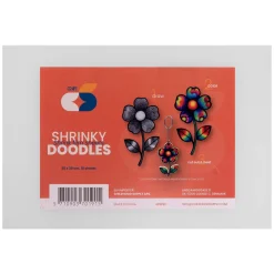 - Krimpfolie Tekenvellen, 20 x 30 cm, 10 vellen-Colorations Online