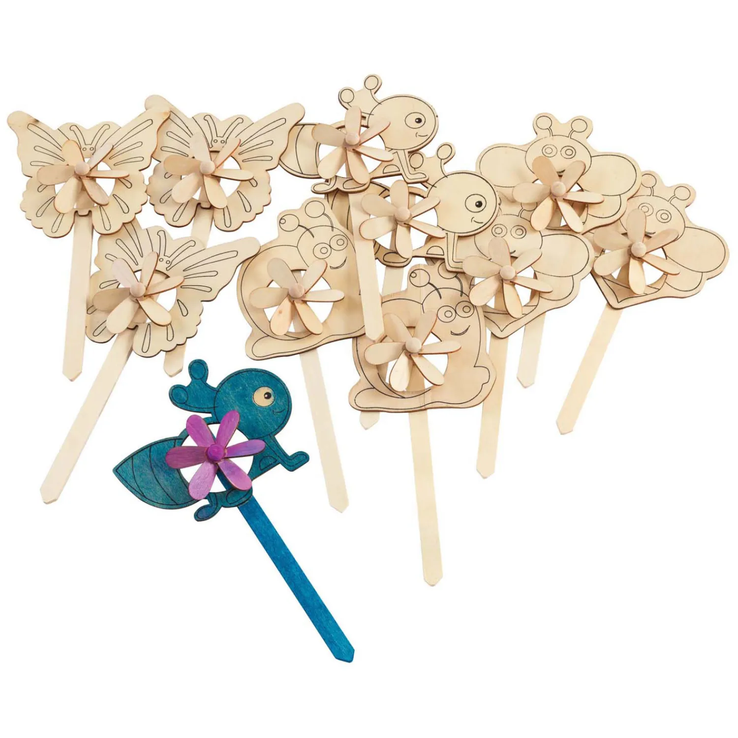 - Maak Je Eigen Tuinwindmolens, 12dlg.>Colorations Outlet