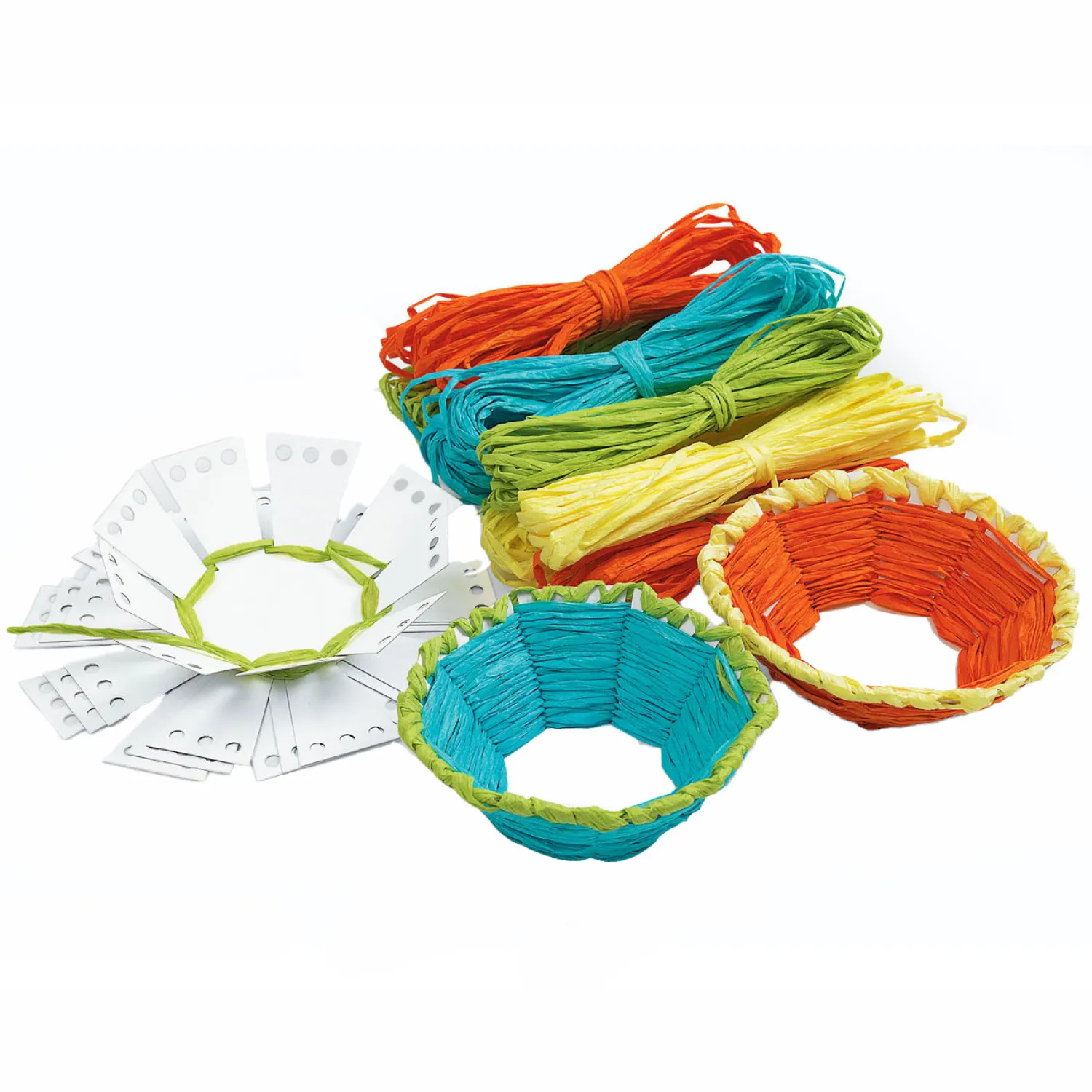 - Maak je eigen  Geweven Mand, Set van 12>Colorations Outlet