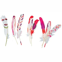 - Natuurlijke Witte Veren, 48st.>Colorations Clearance