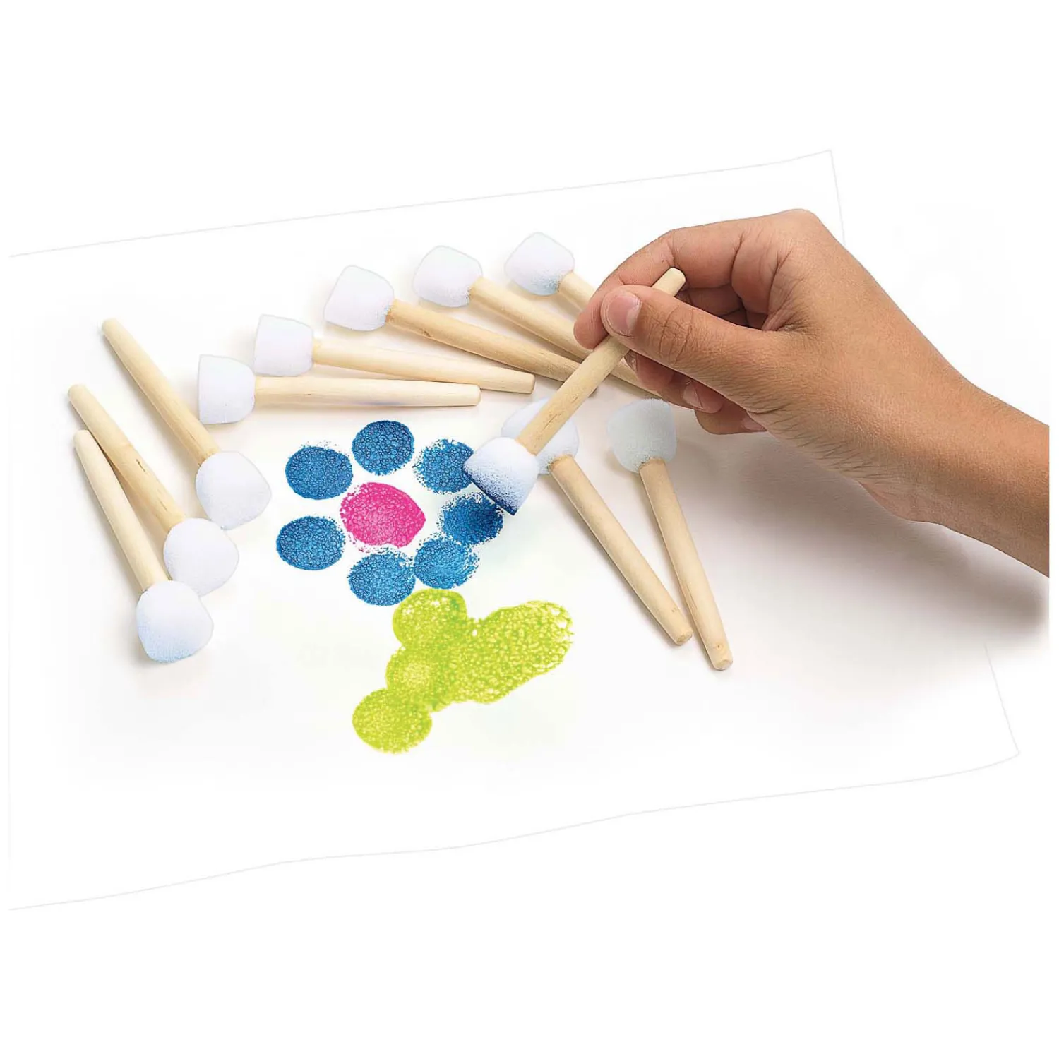 - Paint-A-Dot Penselen, 12st.>Colorations Outlet