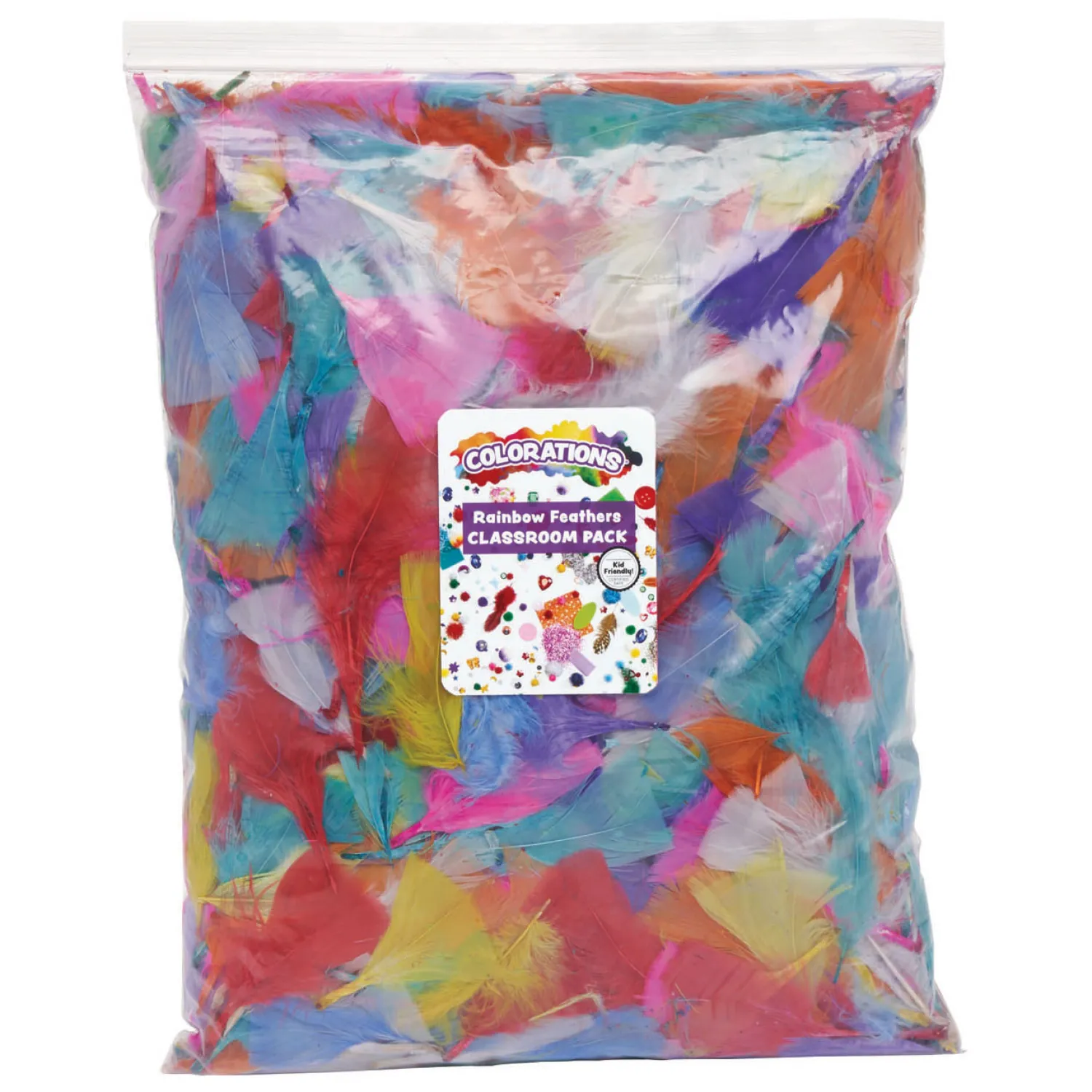 Colorations - Regenboog Veren Hot