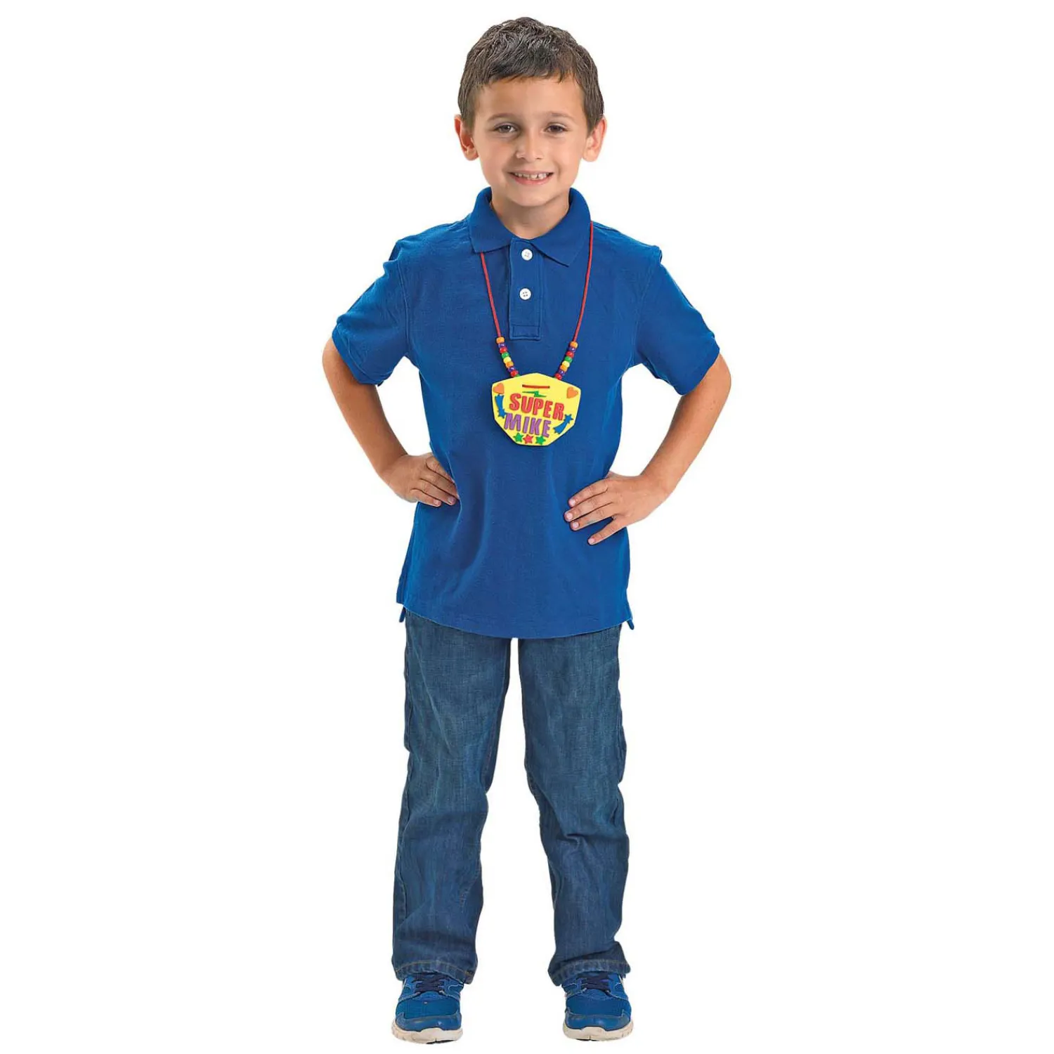 - Superheld Hanger Knutselset, 12dlg.-Colorations Outlet