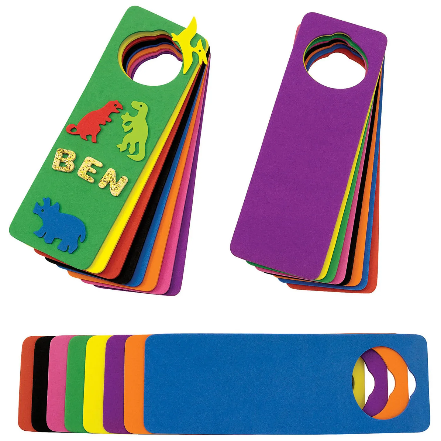 - Versier je eigen Deurhanger Foam, Set van 24>Colorations Clearance
